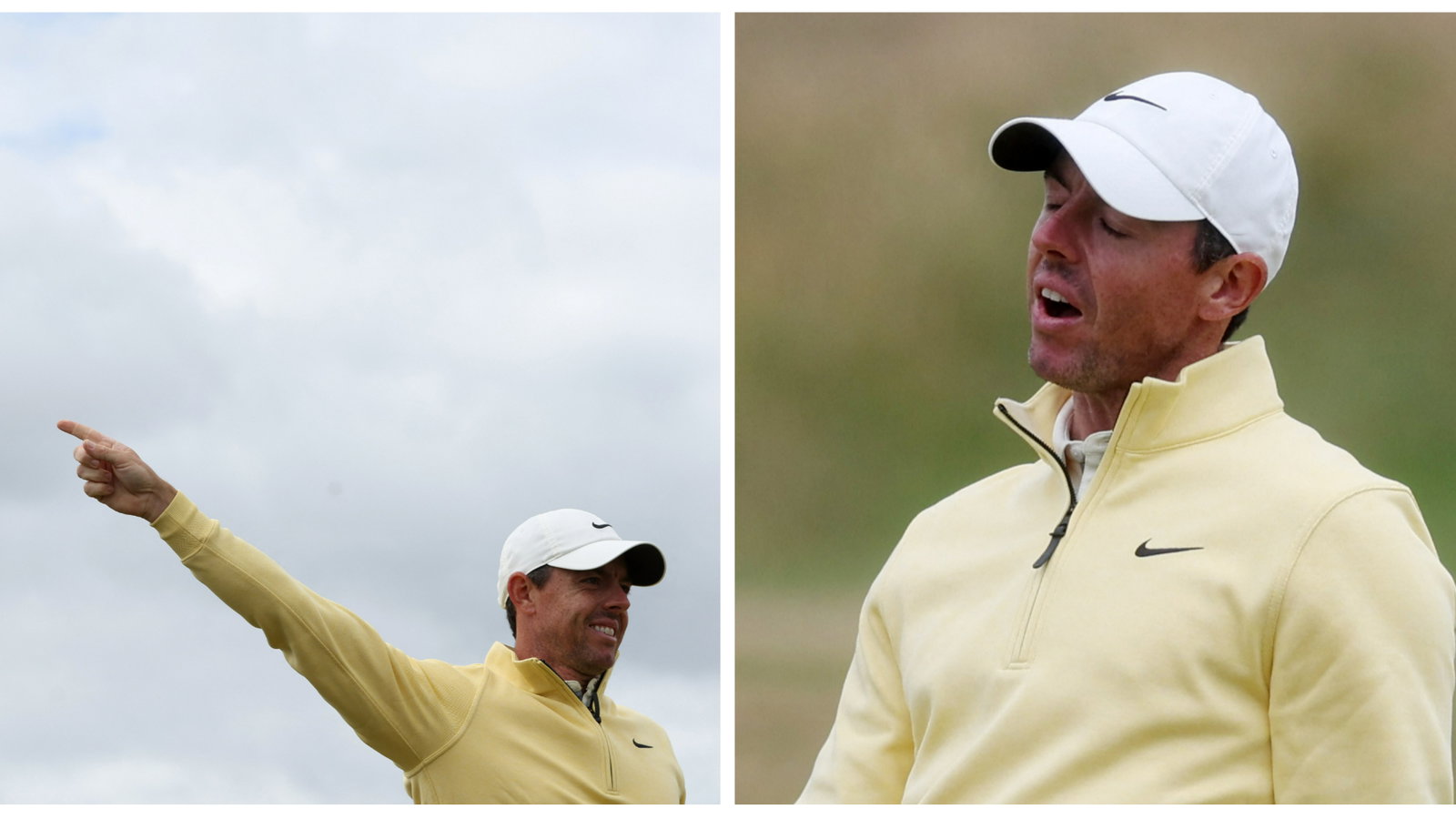 Rory McIlroy tee shot fractures spectator's hand on day one of The Open